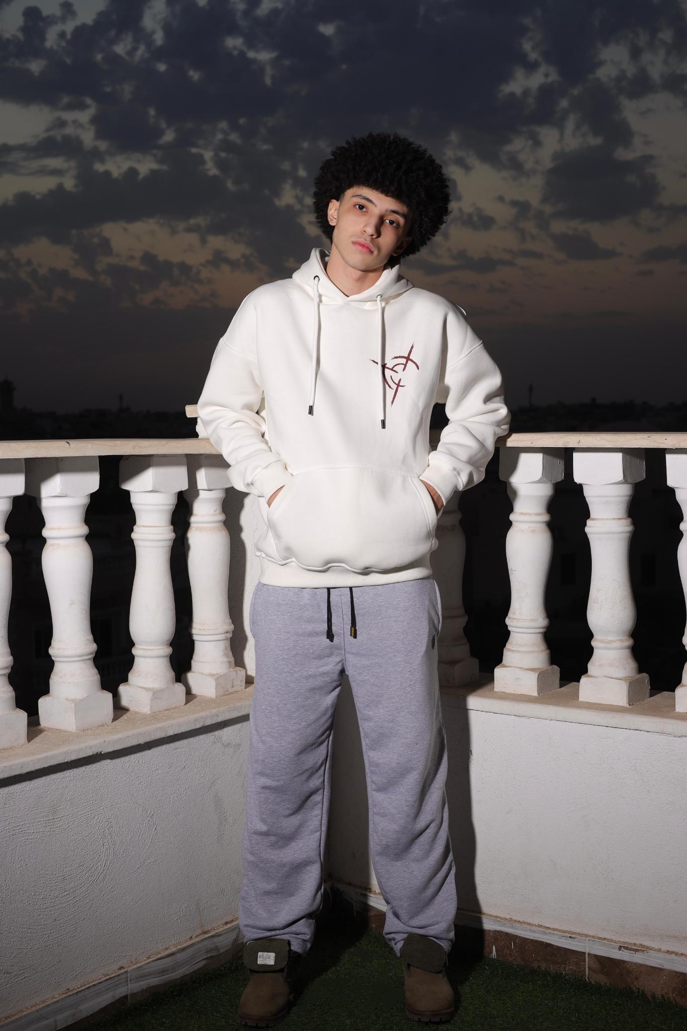 "Fingerprint Mask" Streetwear Hoodie