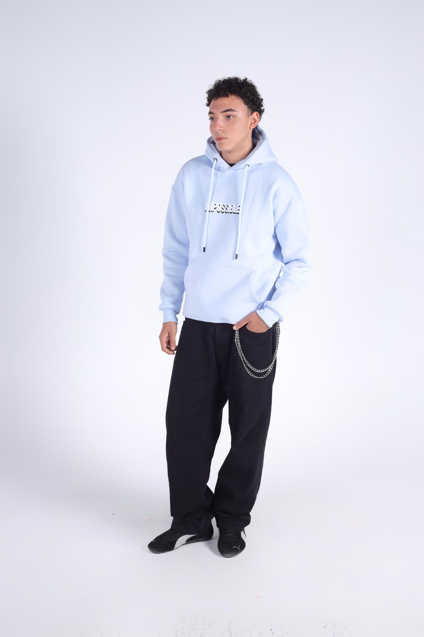 "Impossible is Possible" Motivational Hoodie