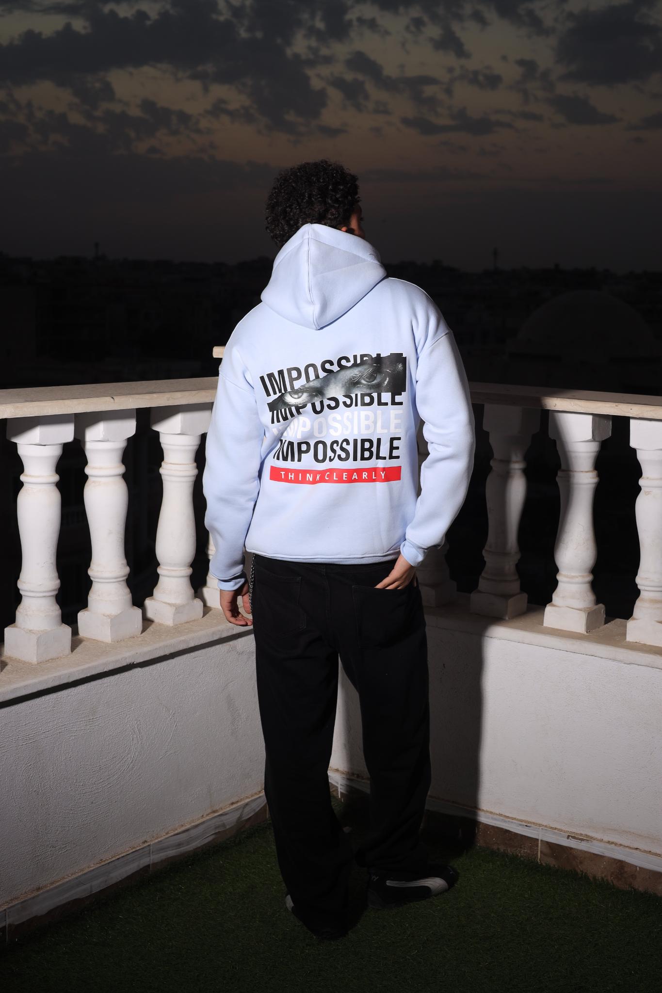 "Impossible is Possible" Motivational Hoodie