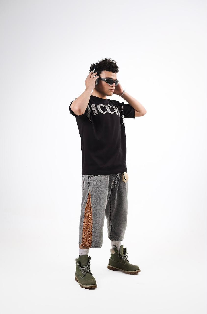 "OnePiece" Riccha Graphic Tee - Black