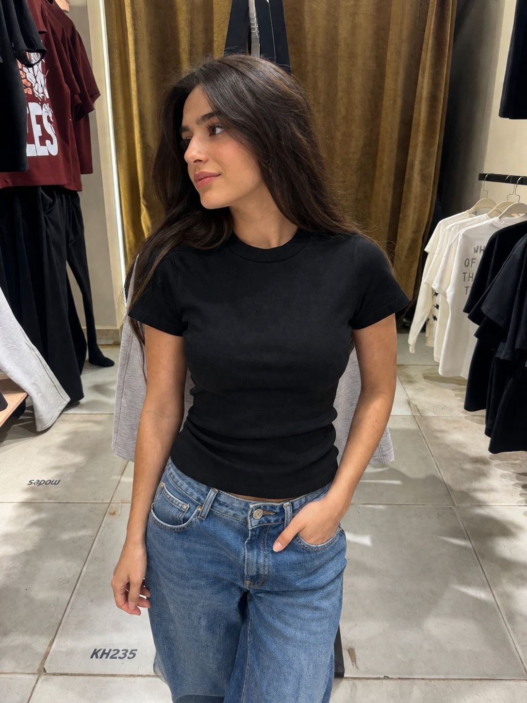 The Essential Ribbed Baby Tee