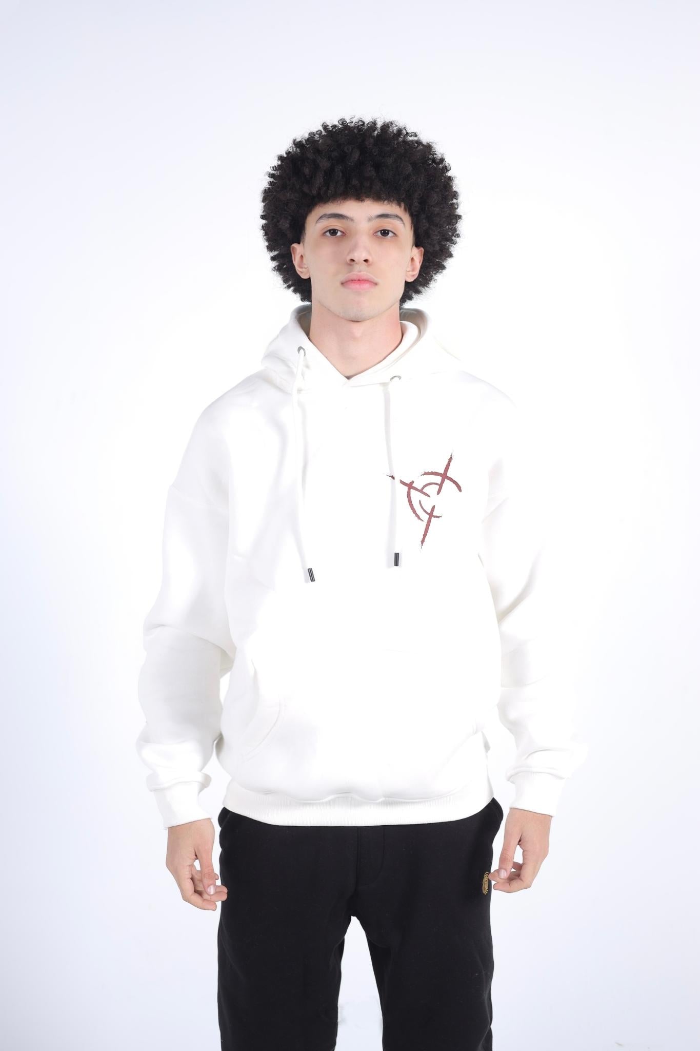 "Fingerprint Mask" Streetwear Hoodie