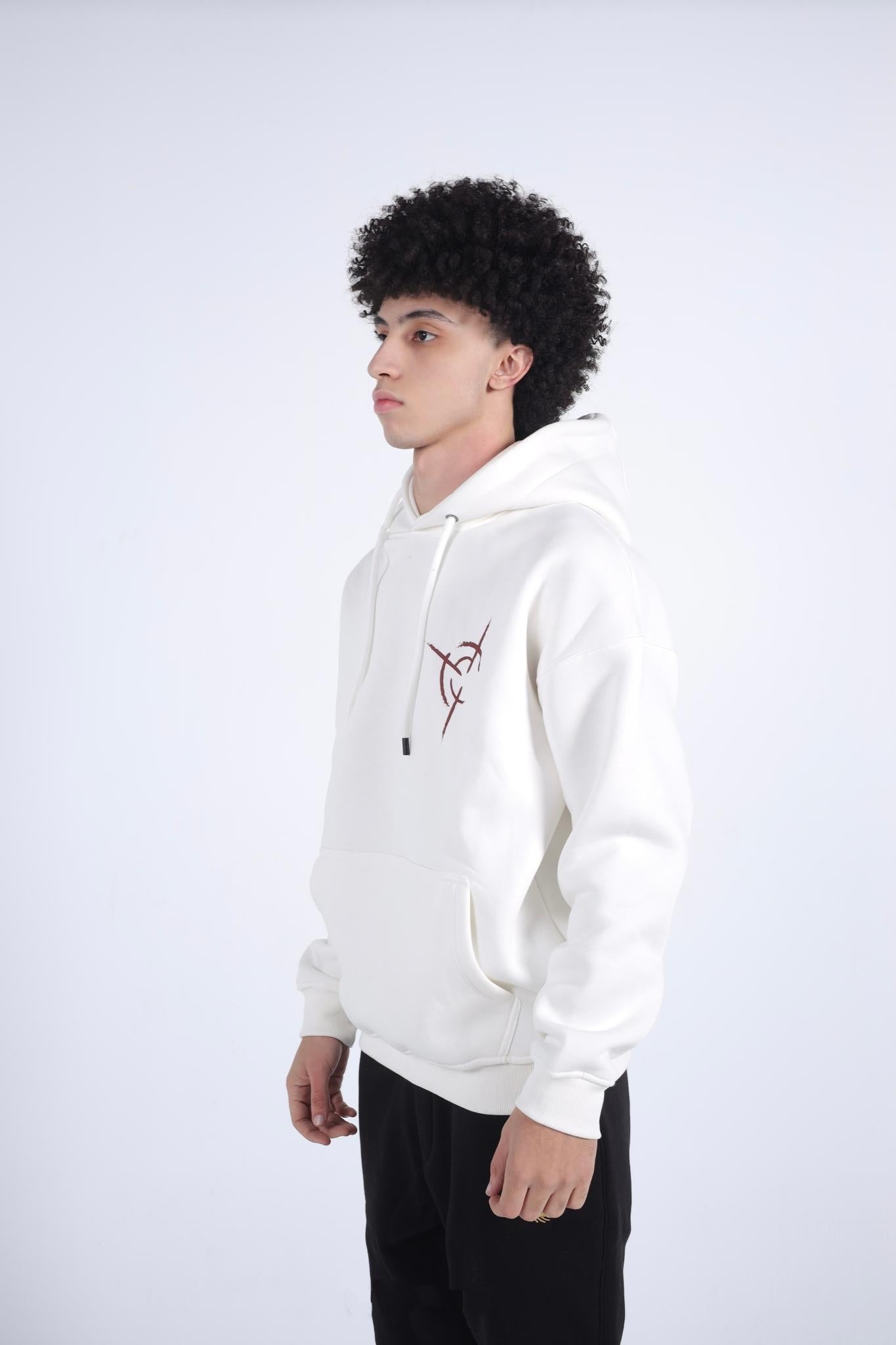 "Fingerprint Mask" Streetwear Hoodie