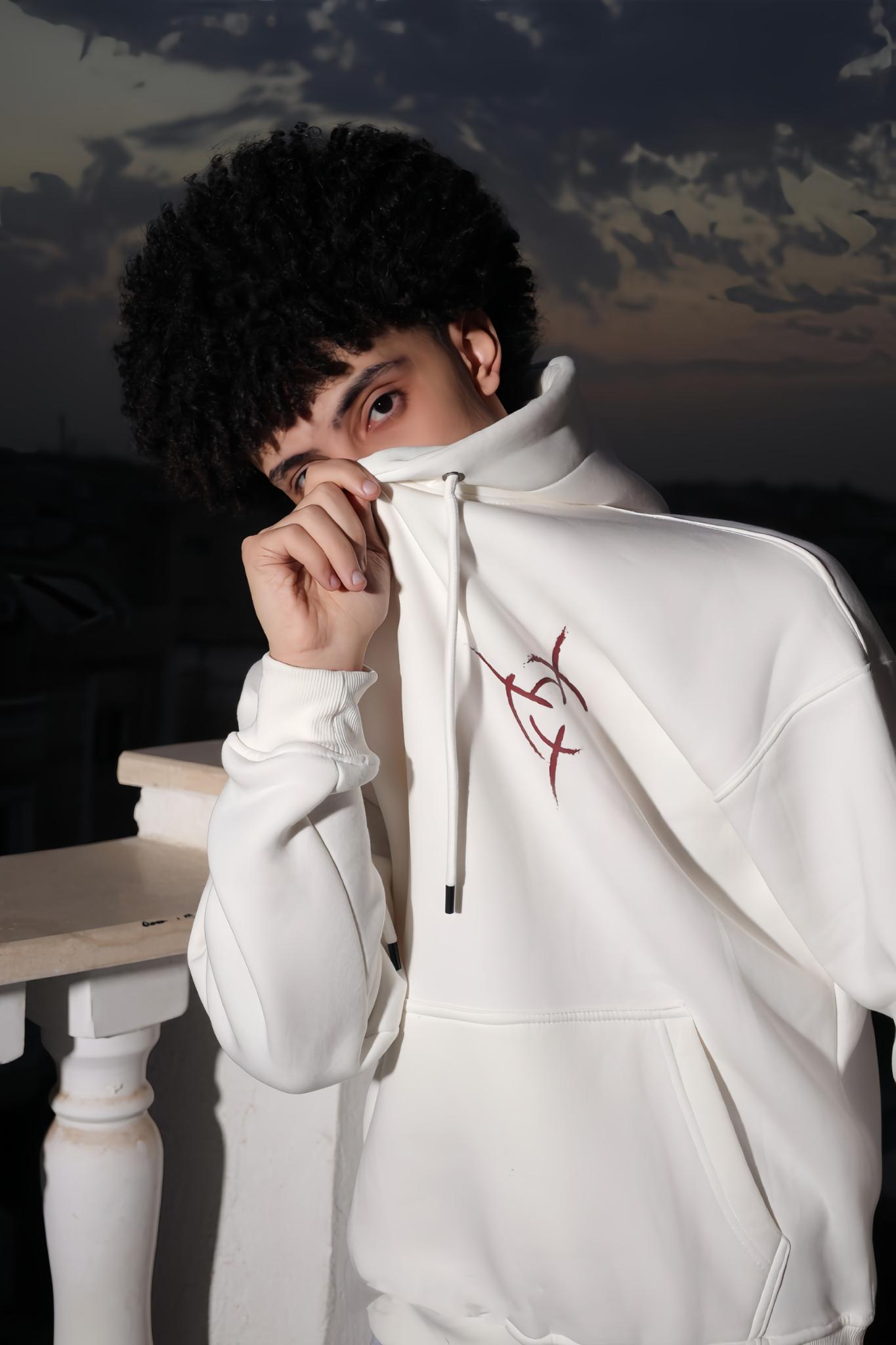 "Fingerprint Mask" Streetwear Hoodie