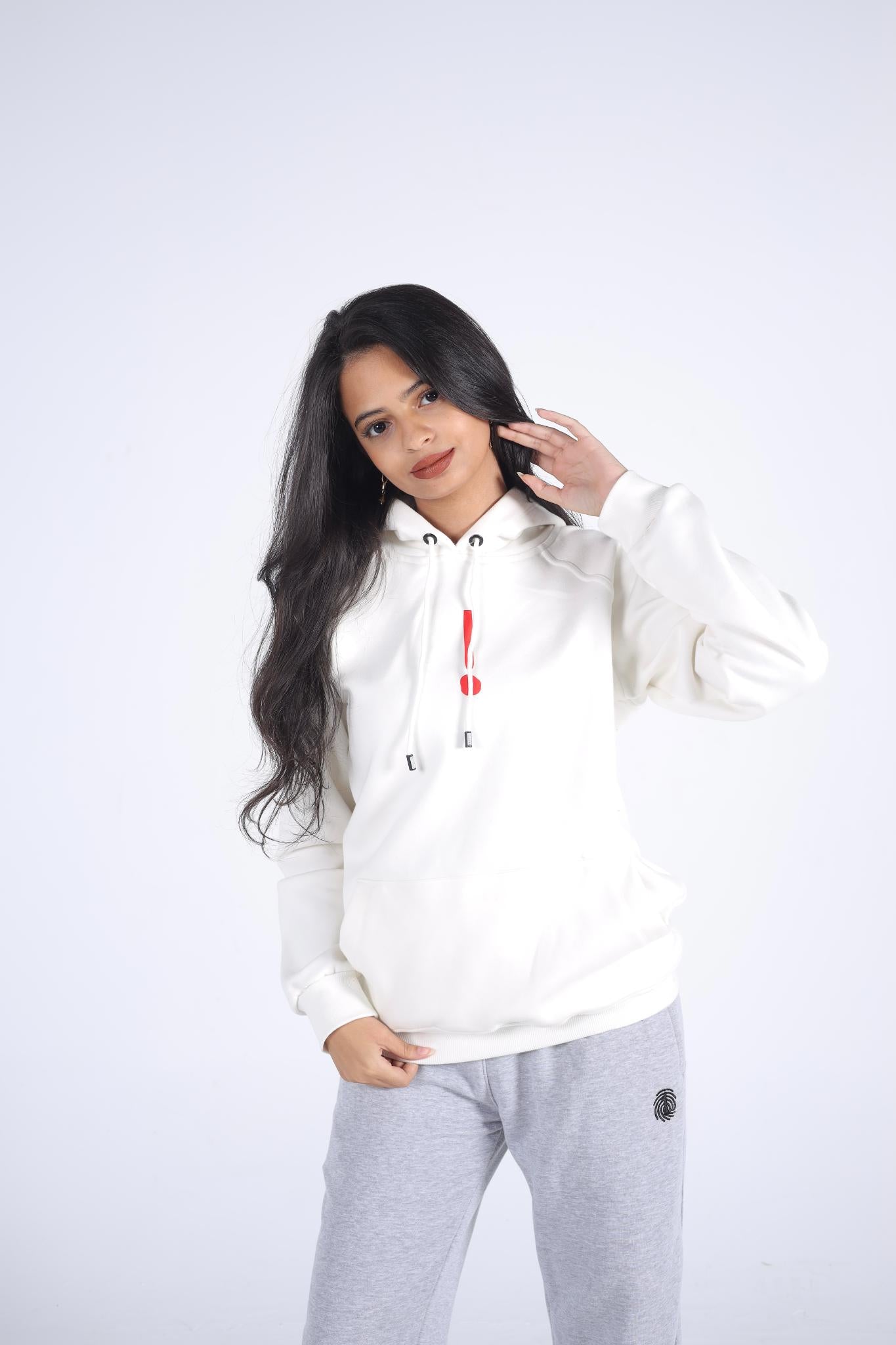 "No Risk No Story" Graffiti Statement Hoodie