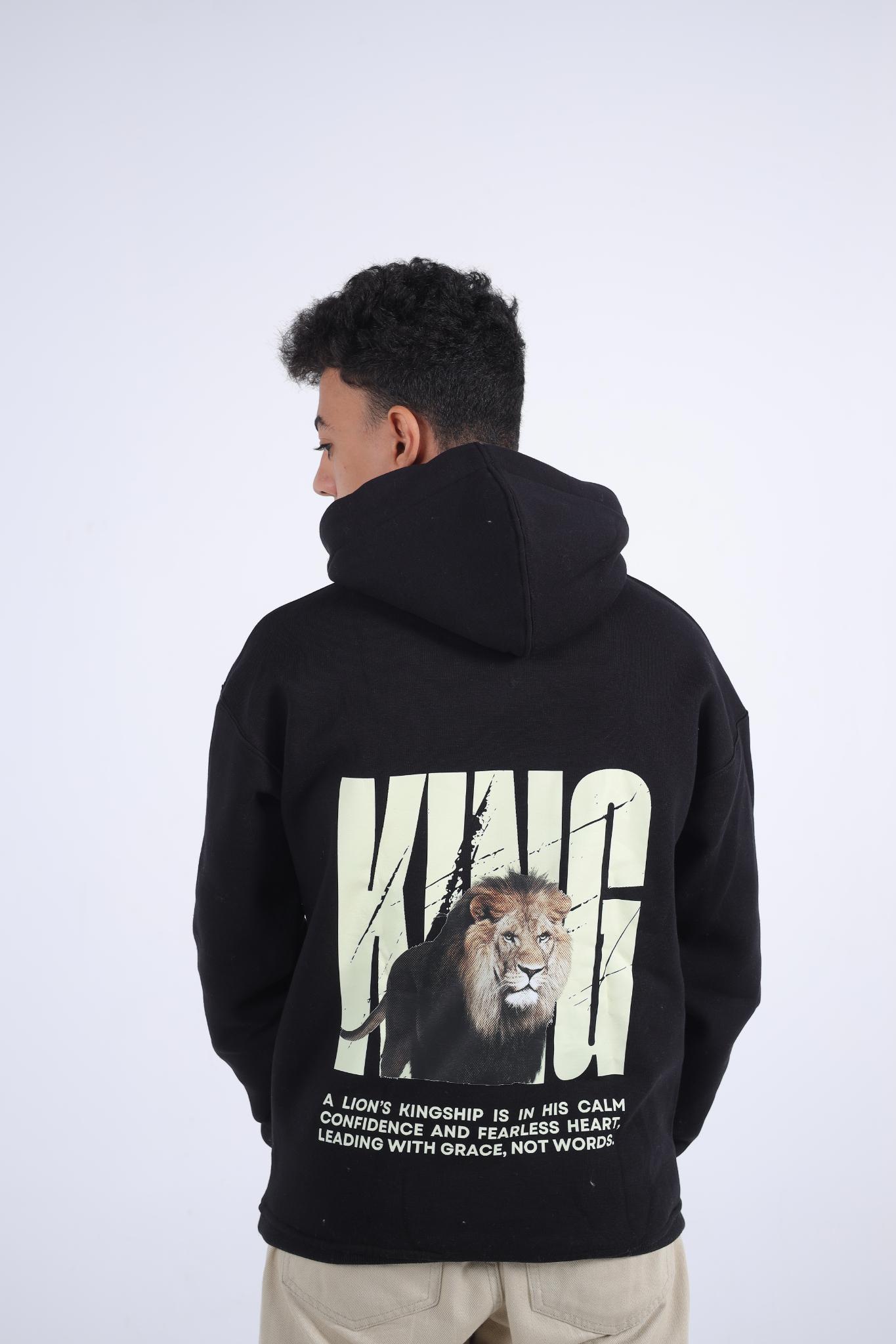 "King" Lion Hoodie